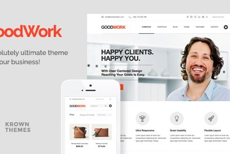 GoodWork GoodWork - Modern Responsive Multi-Purpose WordPress Theme