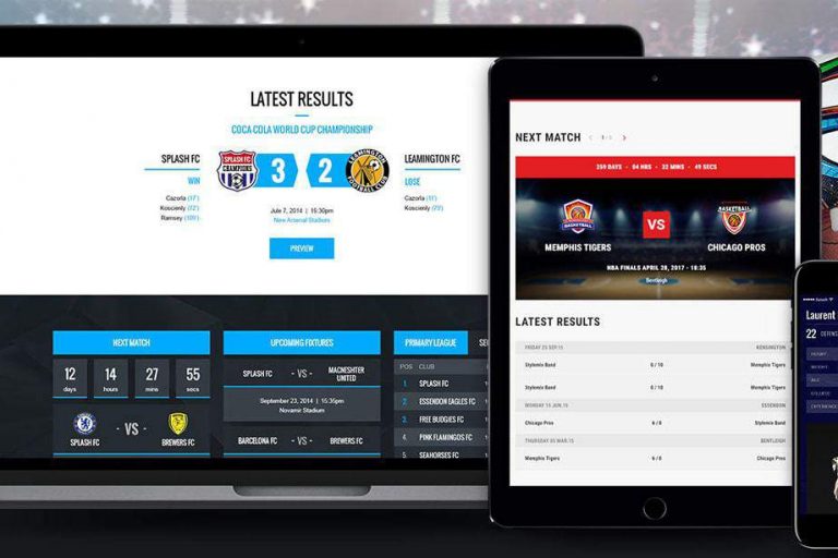 Splash - Sport WordPress Theme for Football, Soccer, Basketball, Baseball, Sport club