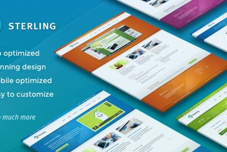 Sterling - Responsive Wordpress Theme