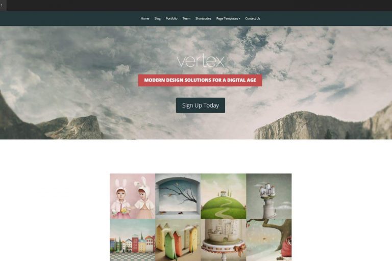 Vertex WordPress Theme