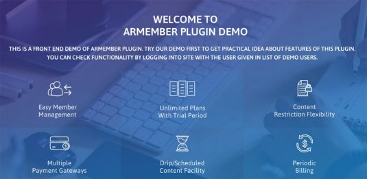 ARMember WordPress Membership Plugin
