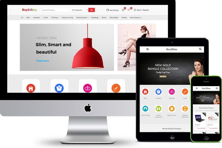 eBay Clone Wordpress Theme