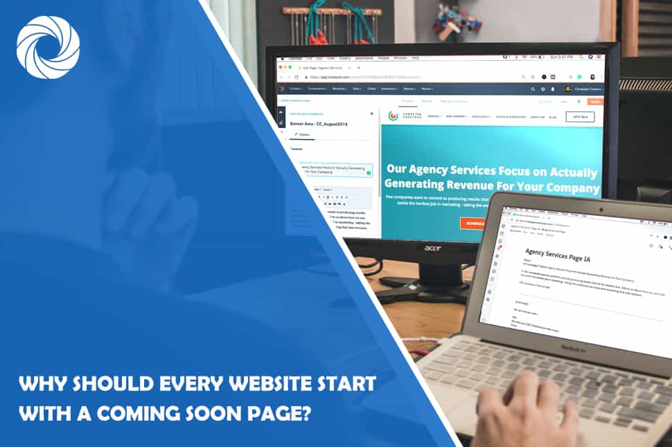 Why Should Every Website Start With a Coming Soon Page?