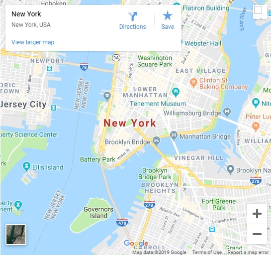 Google Maps Widget WordPress