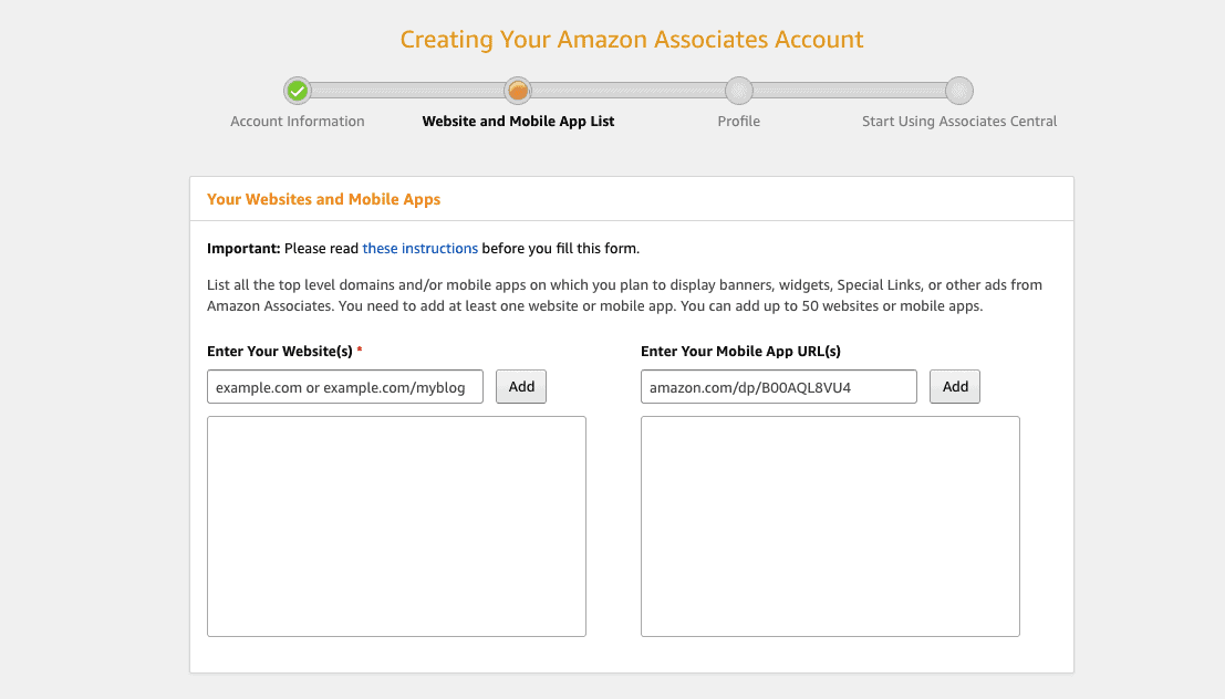 Amazon Account