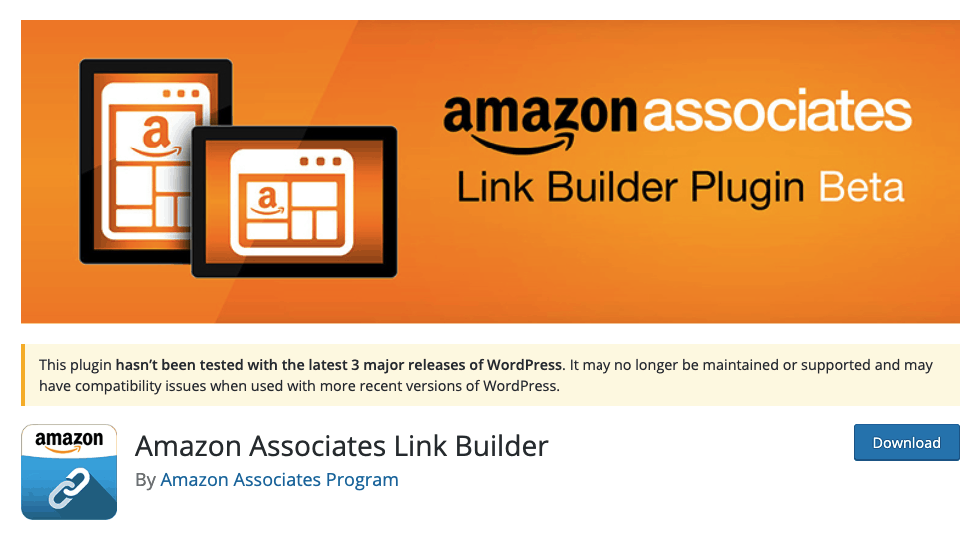 Amazon Associates Link Builder