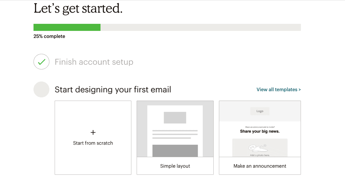 Design your First Email