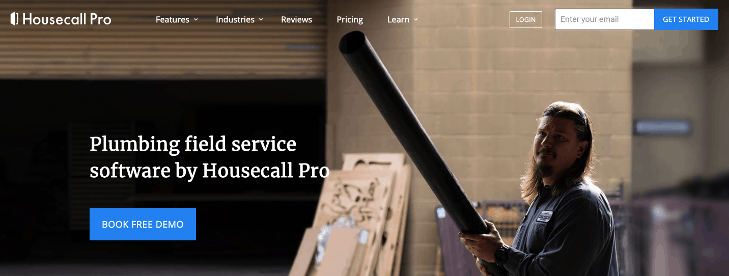 Housecall Landing Page