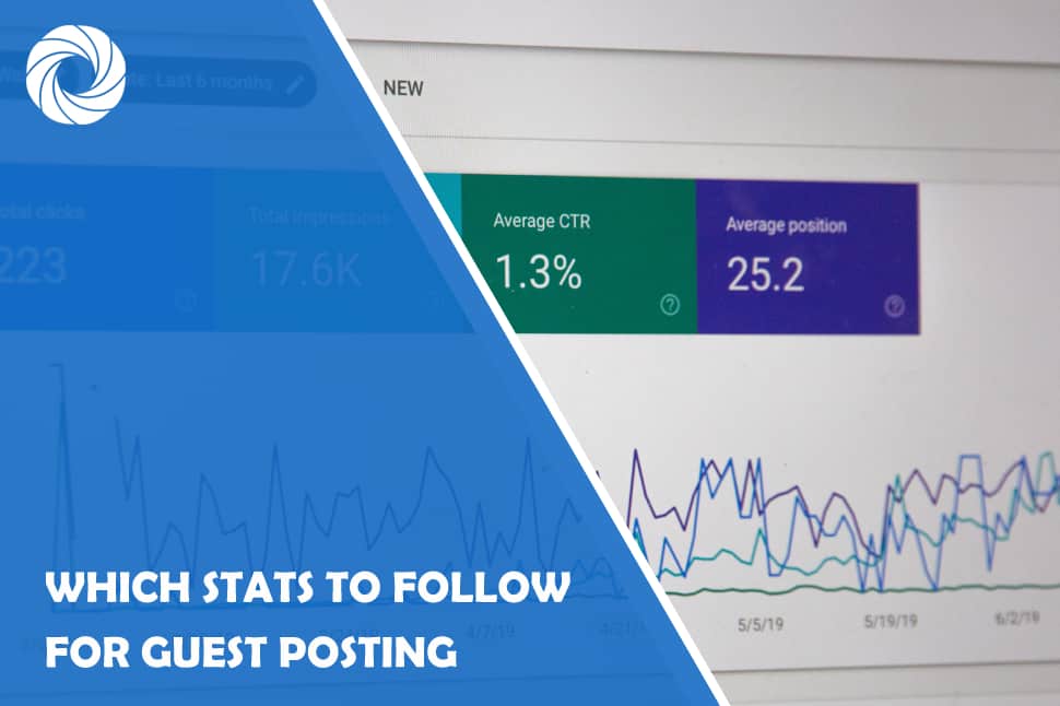 Stats to follow for guest posting