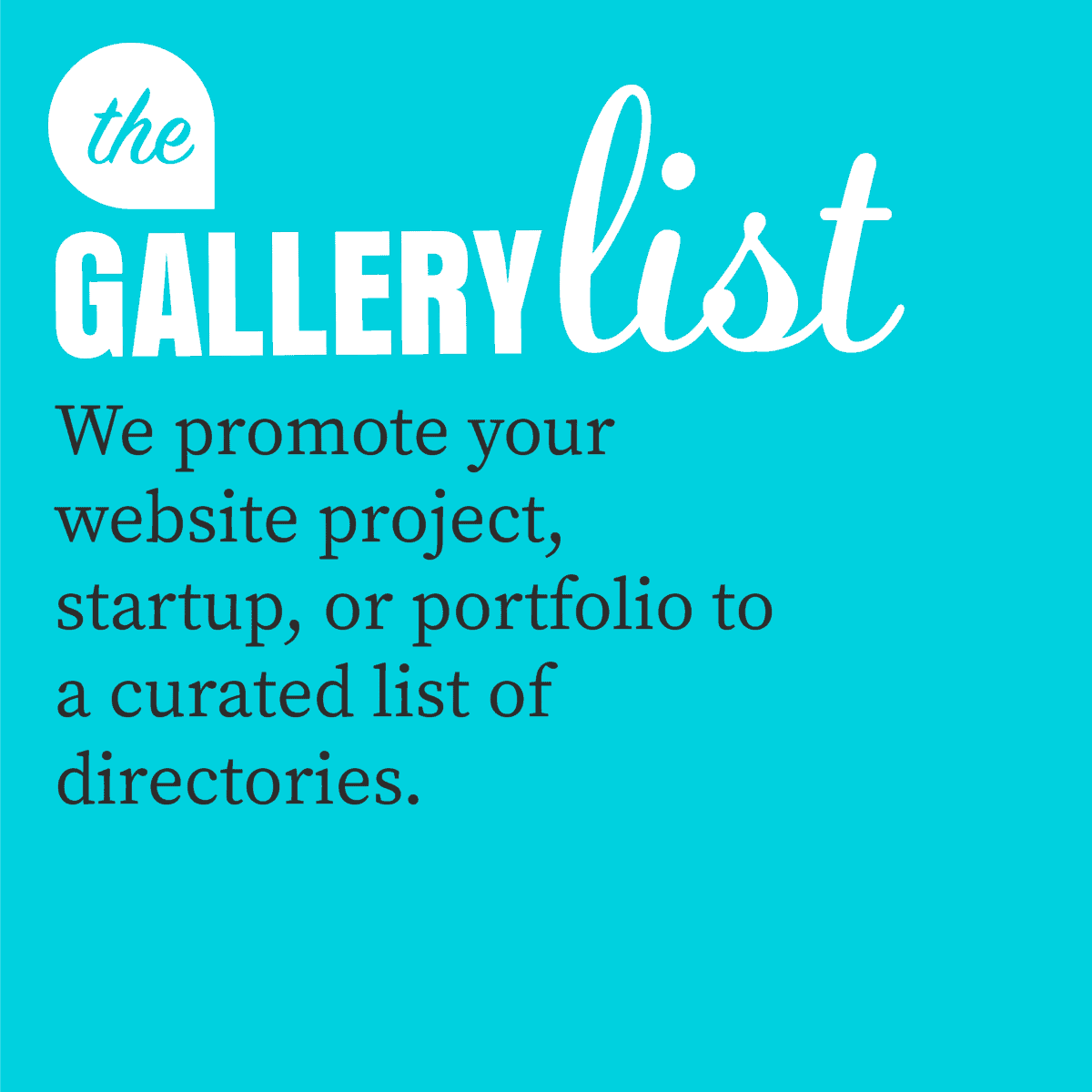 The Gallery List