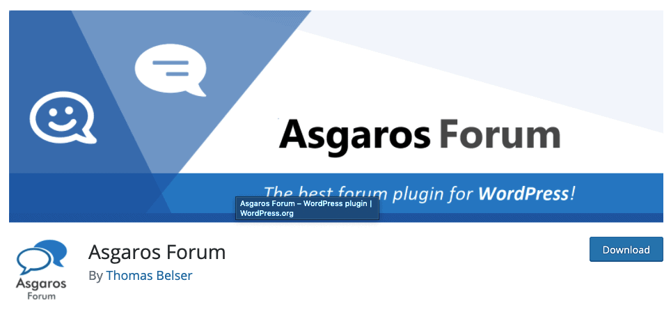 Asgaros Forum