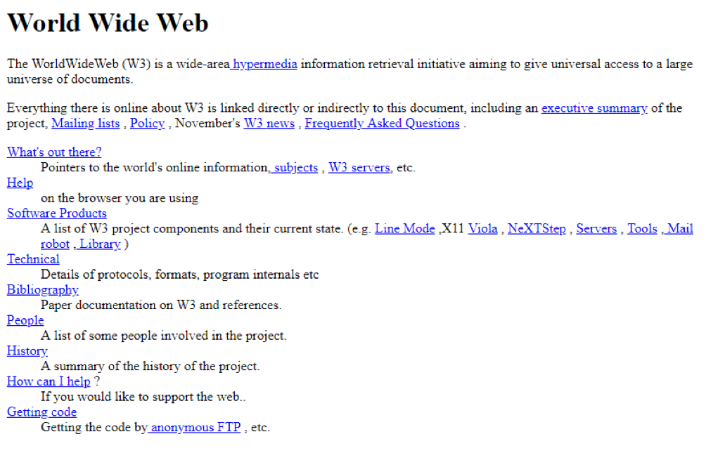 World Wide Web