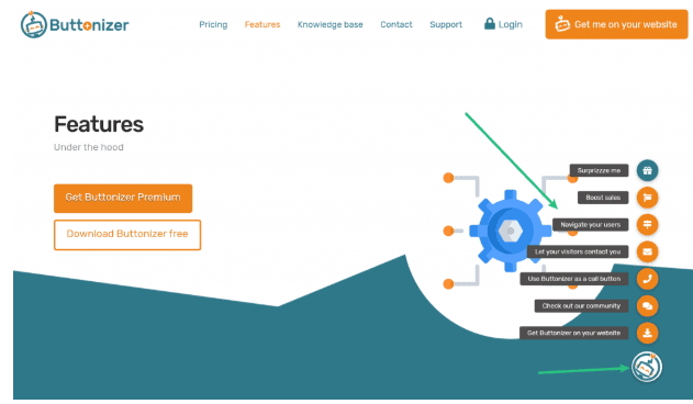Buttonizer features