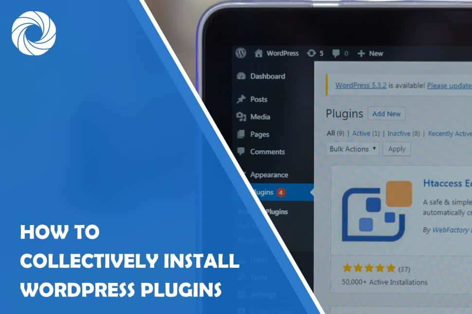 How to collectively install WordPress plugins?