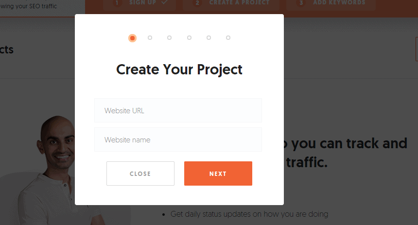 Create a project option