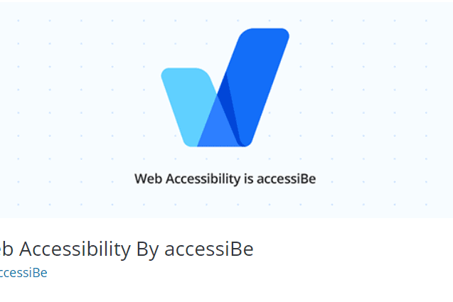 Web Accessibility By accessiBe