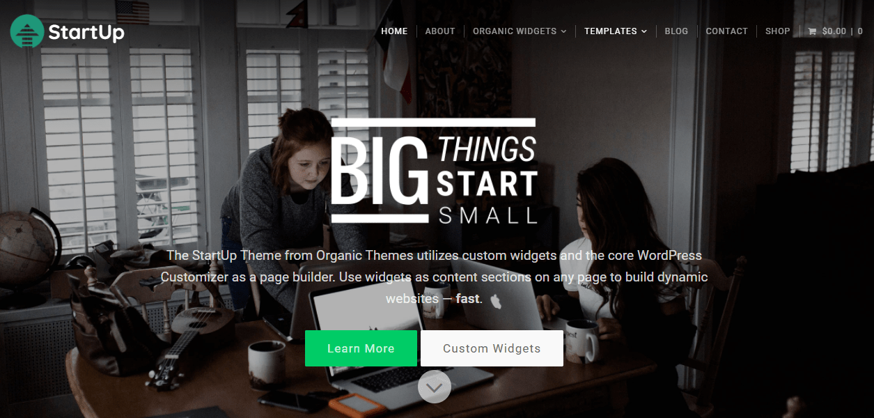 StartUp theme