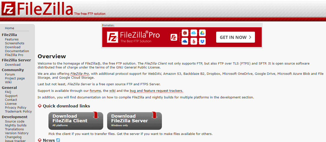 FileZilla