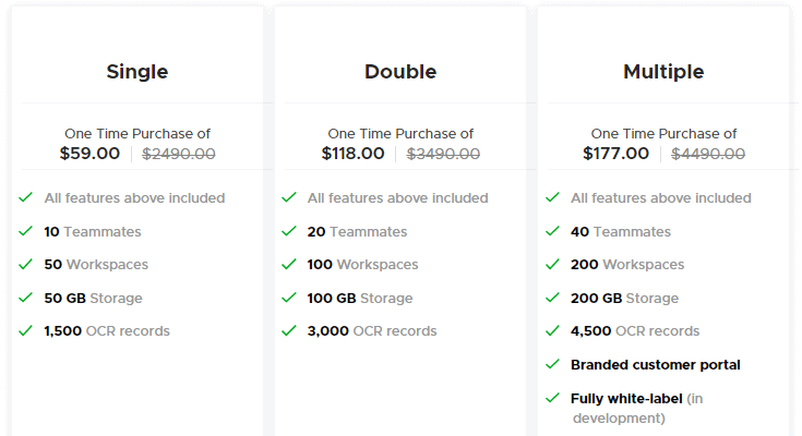 Nimbus Note pricing