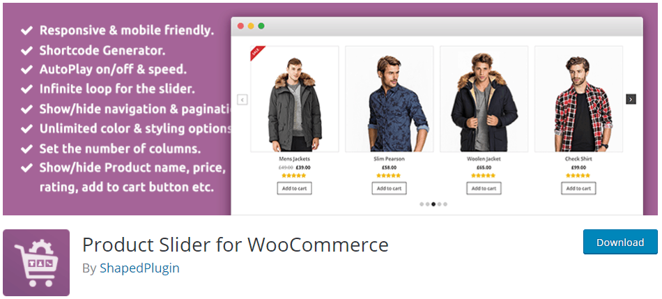 Product Slider for WooCommerce