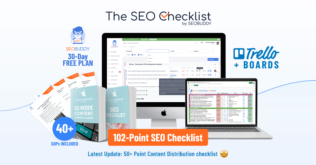 SEO Checklist