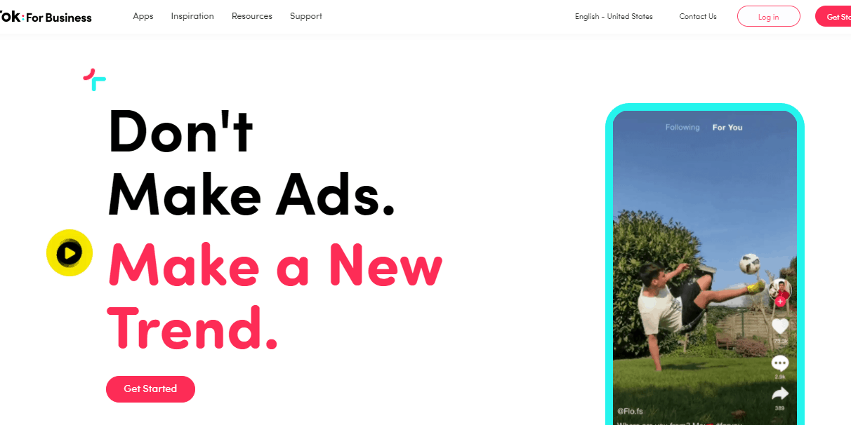 TikTok For Business TikTok For Business