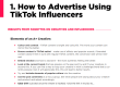 TikTok Marketing, Ultimate Guide part 1