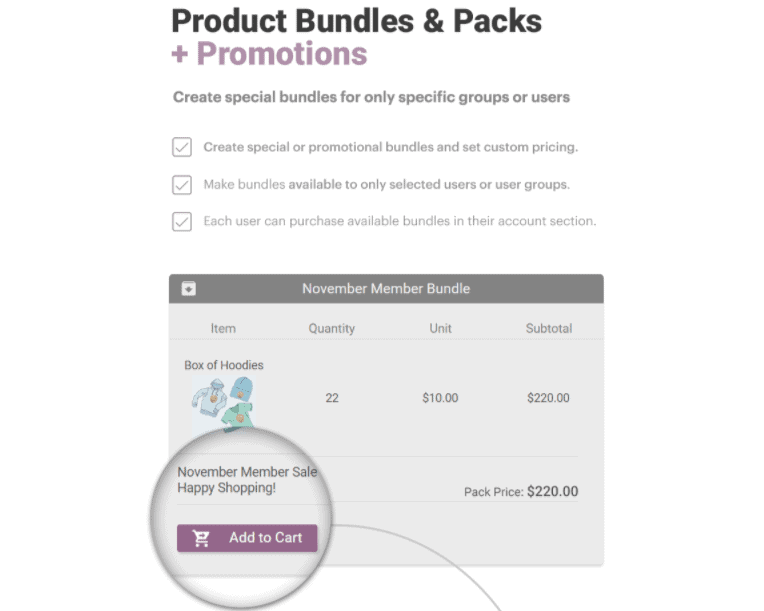 B2B & Wholesale Suite product bundles 