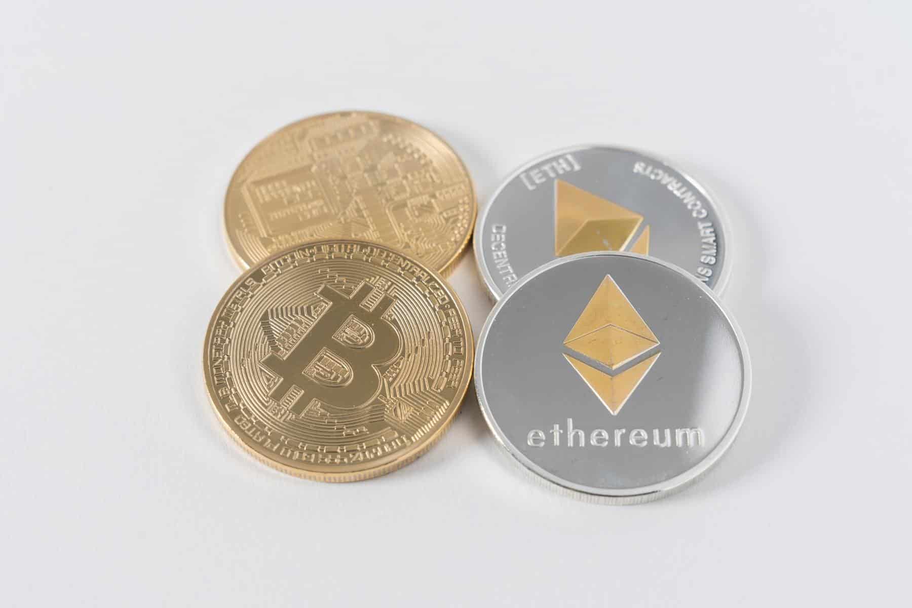Bitcoin and Ethereum 