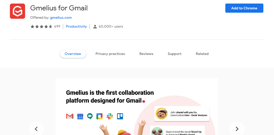 Gmelius for Gmail