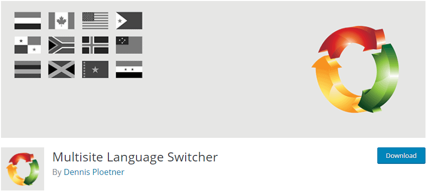 Multisite Language Switcher