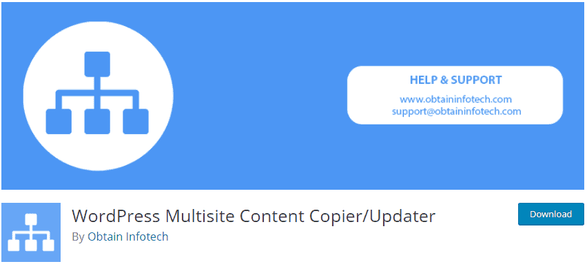 WordPress Multisite Content Copier/Updater