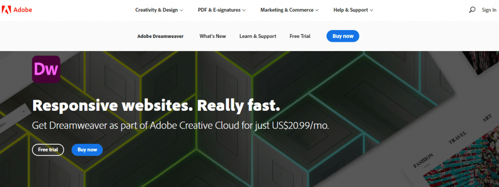 Adobe Dreamweaver