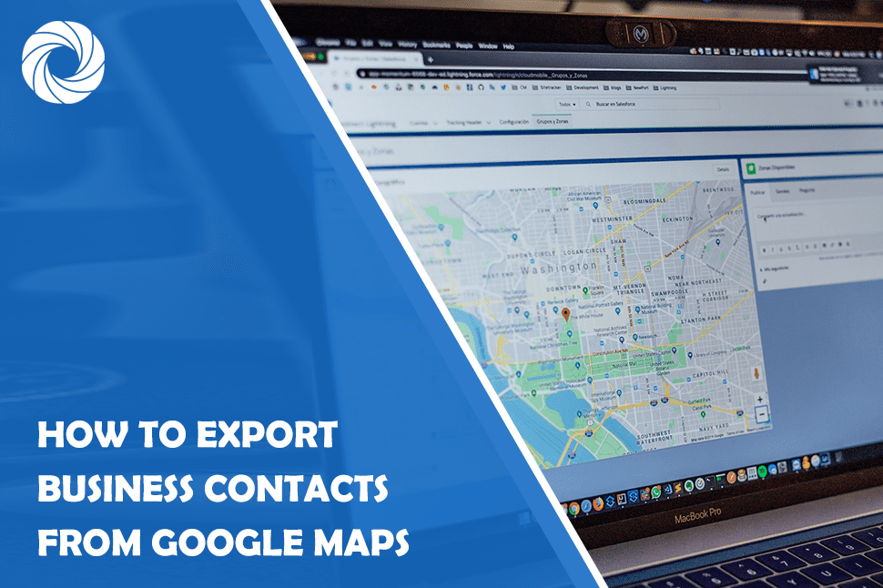 How to export business contacts from Google Maps