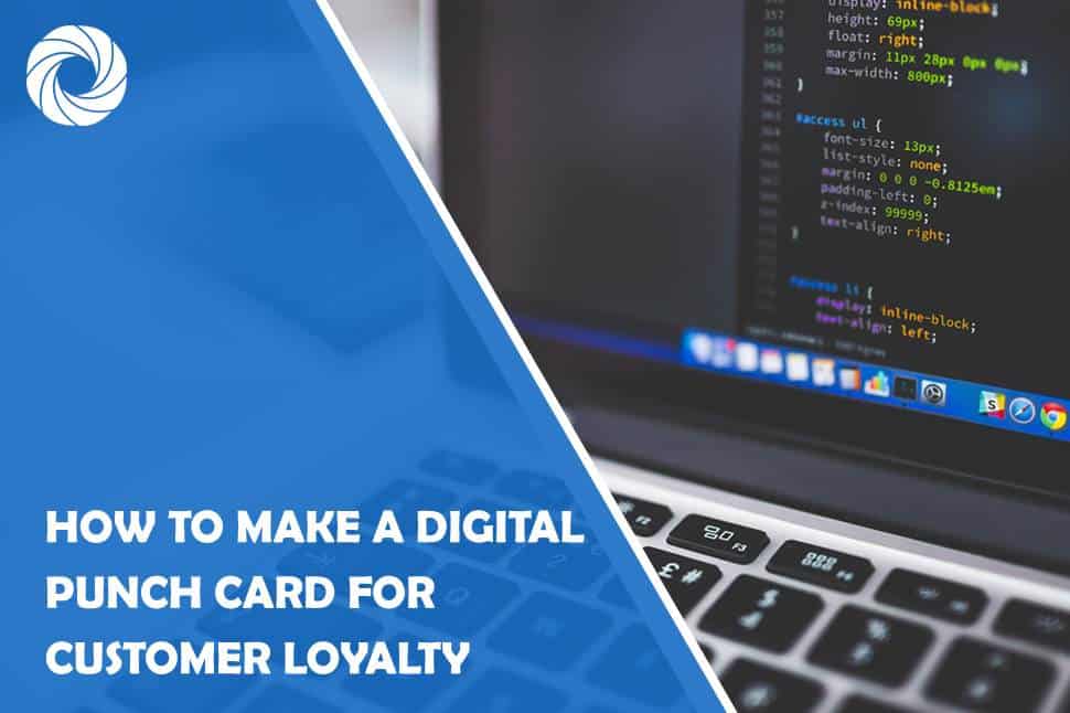 how to make a digital punch card for customer loyalty