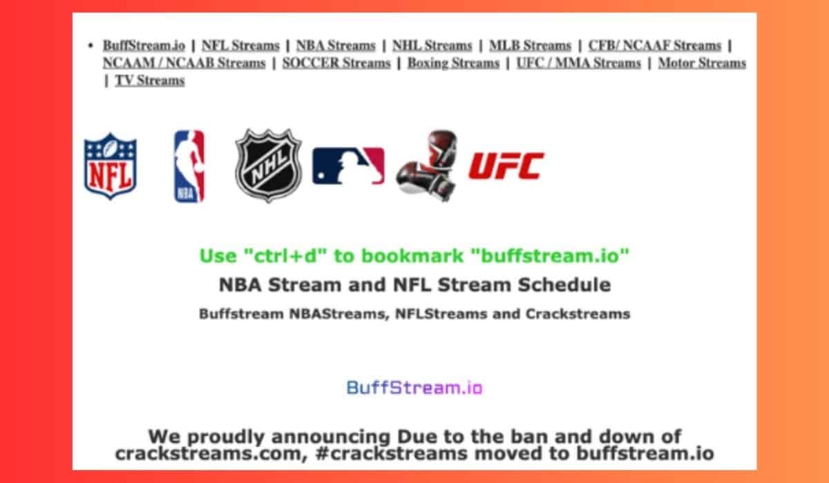 buff stream ufc 279