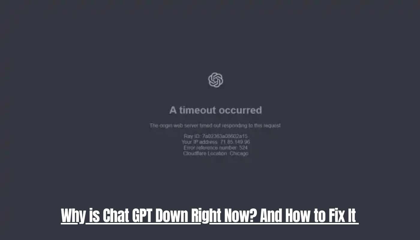 Why is Chat GPT Down Right Now? And How to Fix It Theme Circle