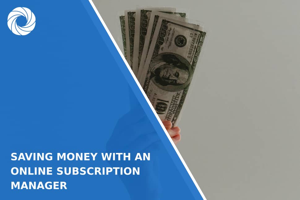 Saving Money with an Online Subscription Manager