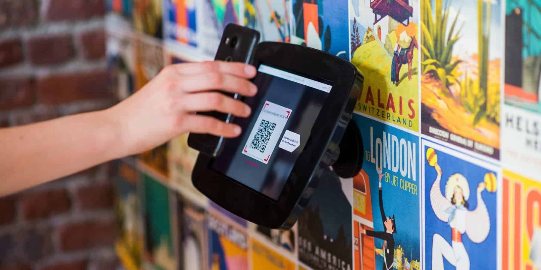 QR code scan