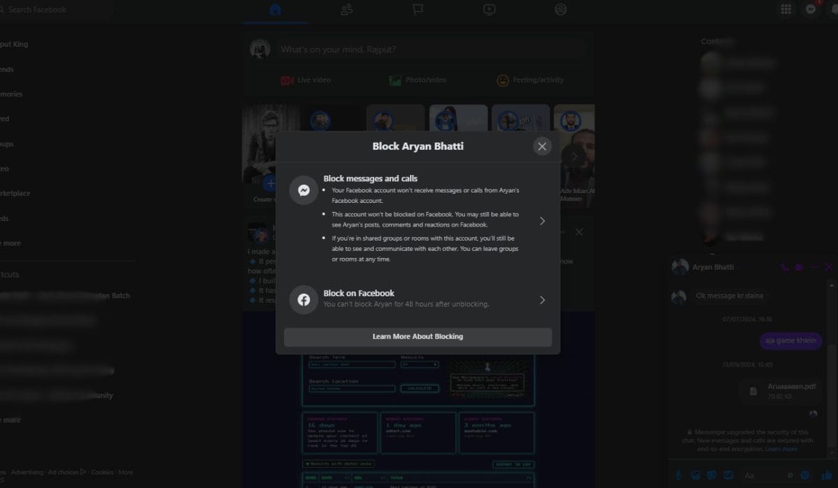 What Happens When You Block and Unblock Someone on Facebook?