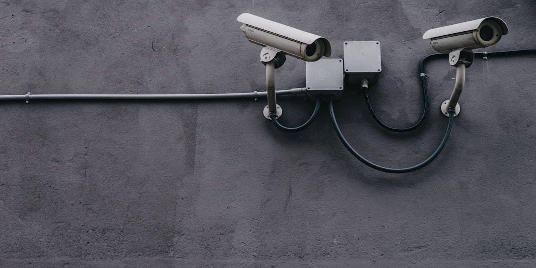 two bullet surveillance cameras attached on wall paypal account, online transactions, security tips