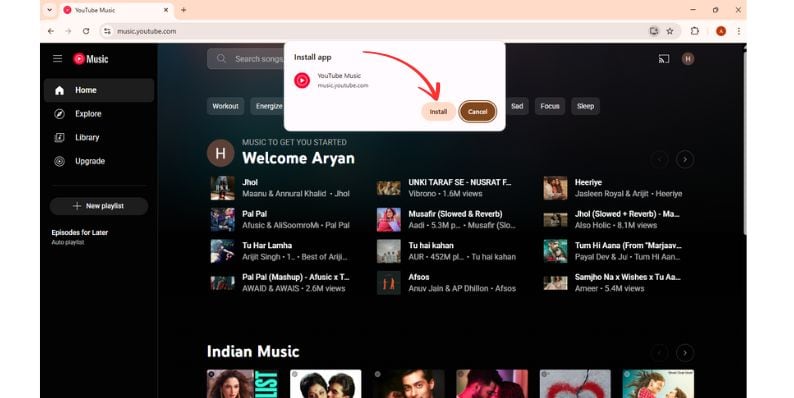 How to Install YouTube Music Desktop App (Official Method)