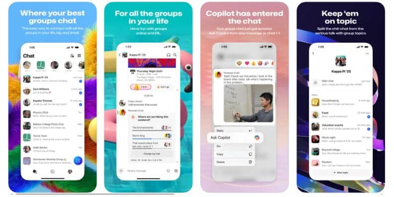 Features of GroupMe