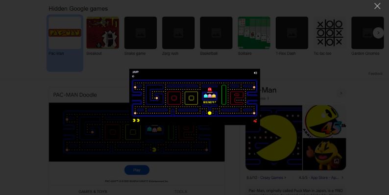 How to Find and Play Hidden Games in Google Search