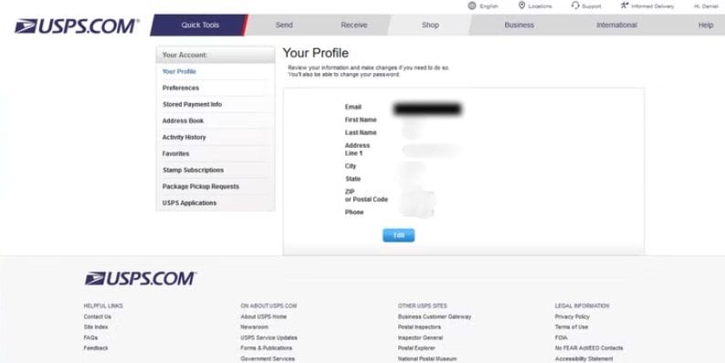 Log in to your dashboard 