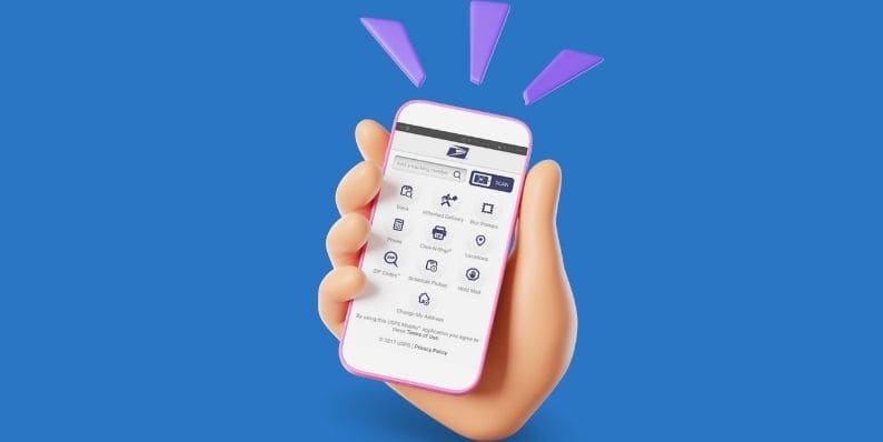 Use the USPS Mobile App