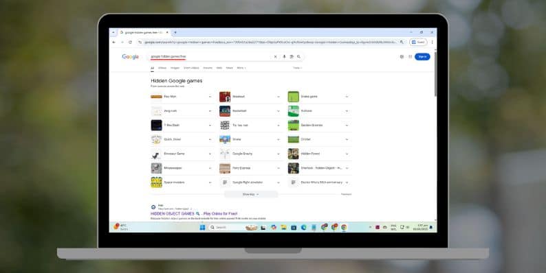 What Are Google Hidden Games?