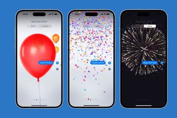 What Are iPhone Text Message Effects?