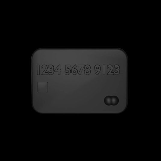 A black and white photo of a credit card upload interface chatgpt input image screenshot
