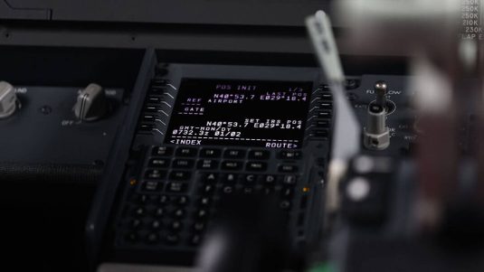 a close up of a control panel of a plane command prompt, system scan, computer maintenance